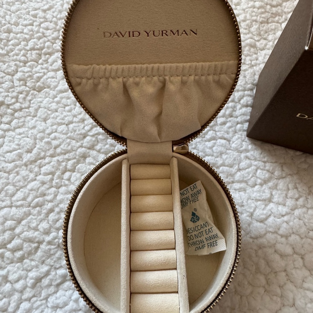 New David Yurman Brown Jewelry Box - Picture 6 of 10